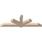Ekena Millwork Kennewick Smooth Timber Gable Bracket, Douglas Fir, 84"W x 28"H x 5 1/2"D x 5 1/2"F, 8/12 Pitch GBW084X28X0606KEN00SDF - alternate 4